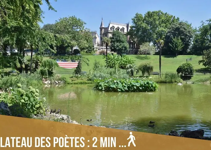アパート Centre Historique -free Parking-wifi-netflix-zen&cosy-sleepntripbeziers