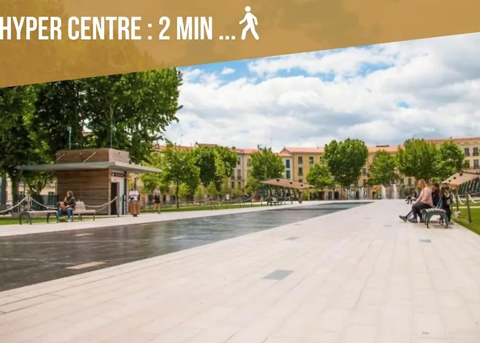 Apartamento Centre Historique -free Parking-wifi-netflix-zen&cosy-sleepntripbeziers