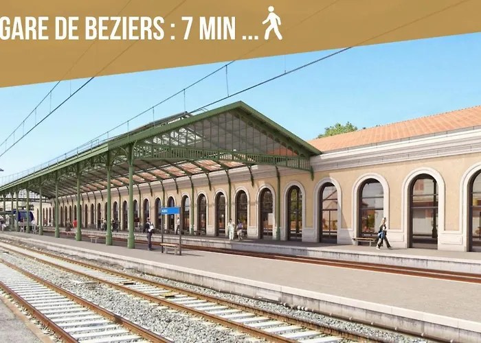 Centre Historique -free Parking-wifi-netflix-zen&cosy-sleepntripbeziers Apartamento Béziers